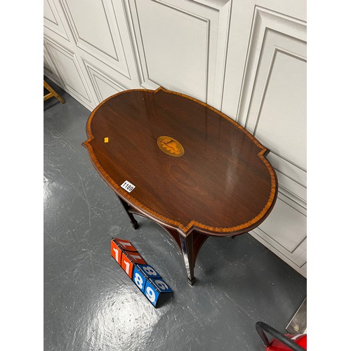 1189 - Edwardian inlaid side table