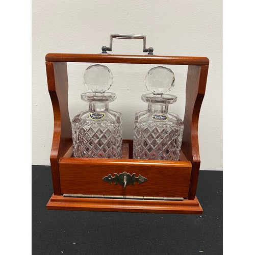 639 - Cut glass Bohemia decanter / tanterless