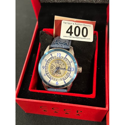 400 - Gebts C.C.C.P Watch in box