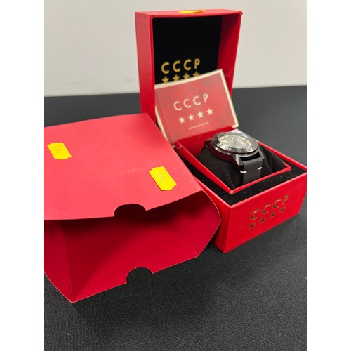 399 - Gents C.C.C.P watch in box