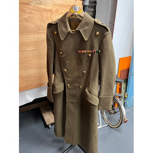 397 - WW2 British army military officers coat