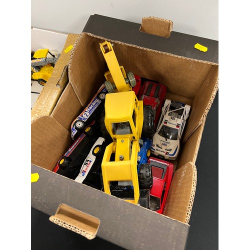 315 - 2 Box's racing cars tractors etc