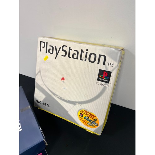 305 - Boxed playstation & games