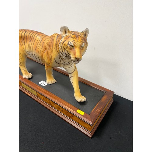 274 - Large on the prowl tiger figure