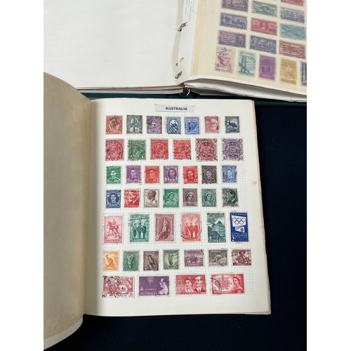 269 - 2 Stamp album books with stamps