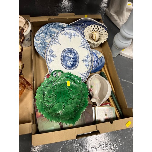 236 - 3 Boxes pottery