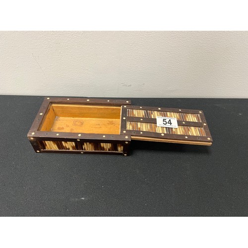 54 - Vintage quill box