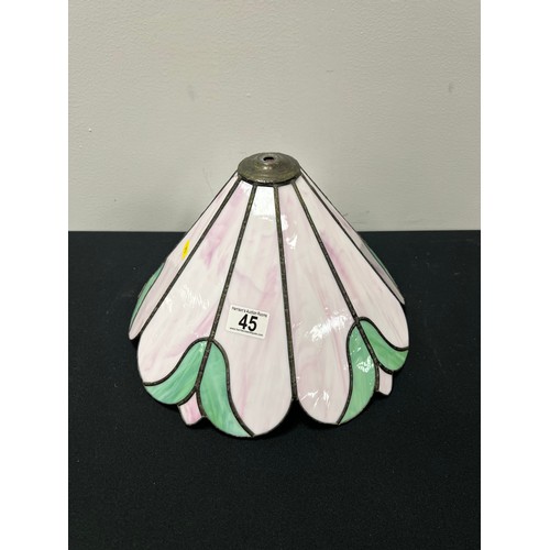 45 - Tiffany style lamp shade