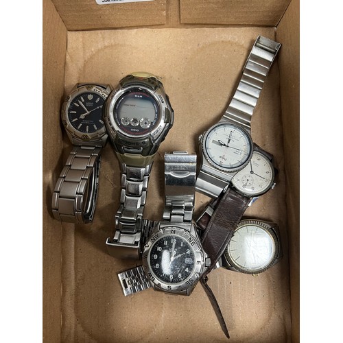 533 - Box assorted gents watches