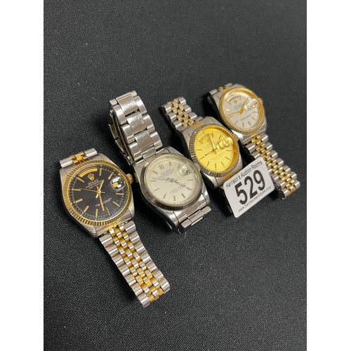 529 - 4 Gents watches