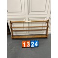Ercol blonde wall rack