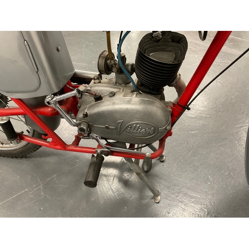 1548 - 1960 Excelsior consort 98cc classic motorcycle .This has never been registered for road use. But doe... 