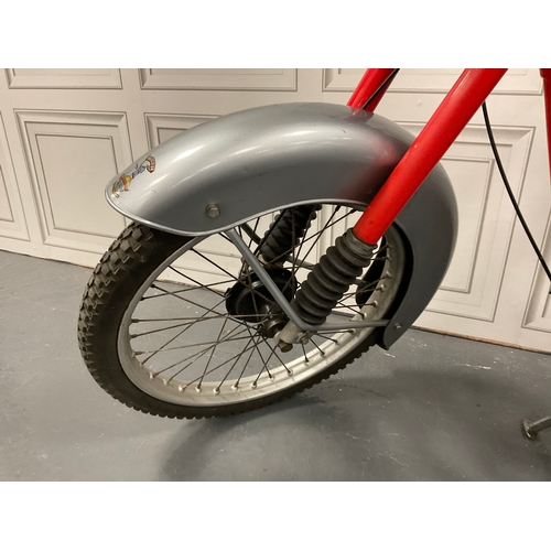 1548 - 1960 Excelsior consort 98cc classic motorcycle .This has never been registered for road use. But doe... 