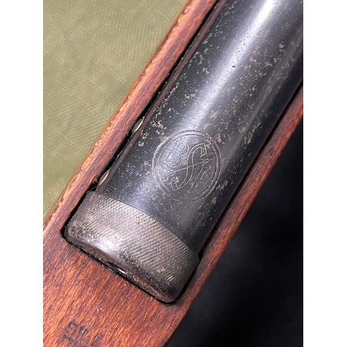 102 - BSF Vintage air rifle in case