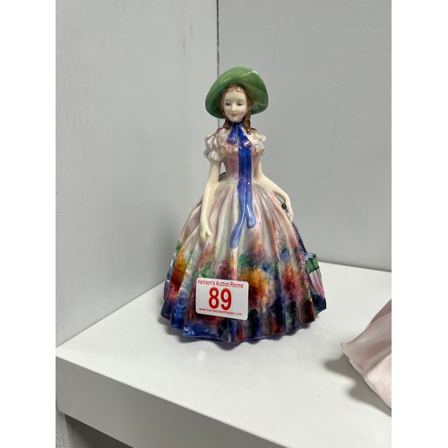 89 - 3 Royal doulton figures