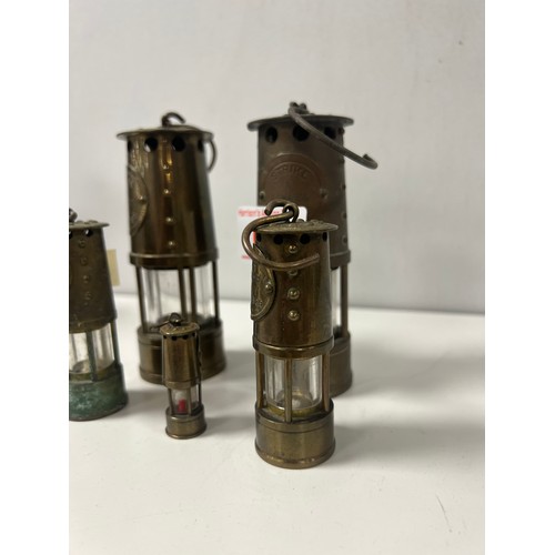 69 - 6 Assorted 20thC century miners lamps
