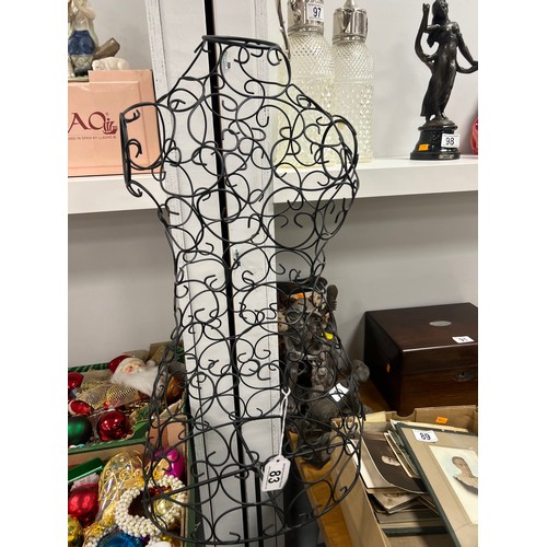 83 - Metal dressmakers dummy