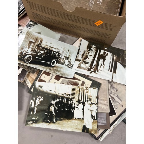 89 - Box vintage photo's etc