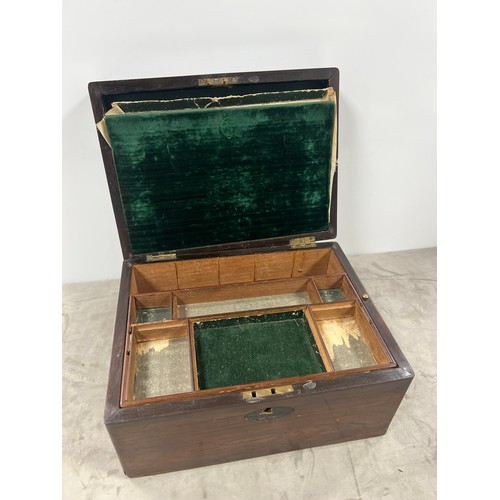 91 - 19th century writing box a/f