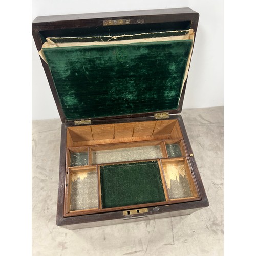 91 - 19th century writing box a/f