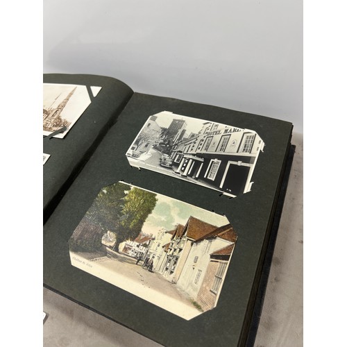 94 - Album 200 postcrads of uk cities , towns & villages