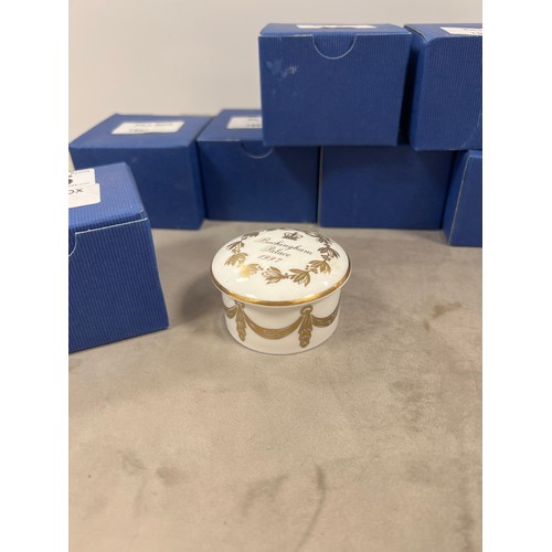 95 - 7 Pill boxes boxed