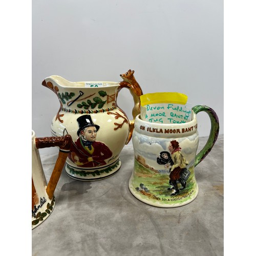 52 - 3 Pieces of crown Devon