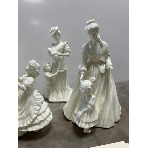 43 - 4 Royal Worcester figurines