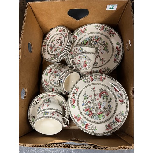 32 - 2 Box's of pottery inc dinner service
