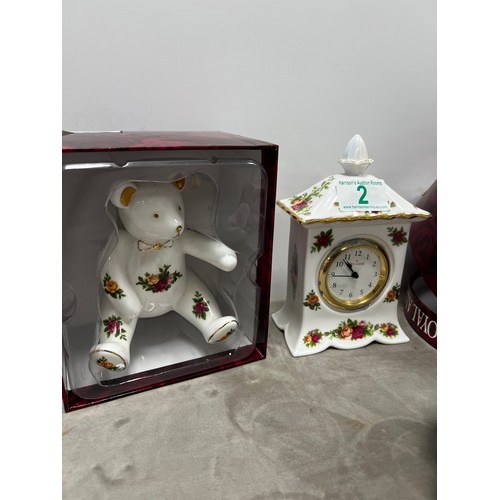 2 - 4 Pieces of royal albert country rose