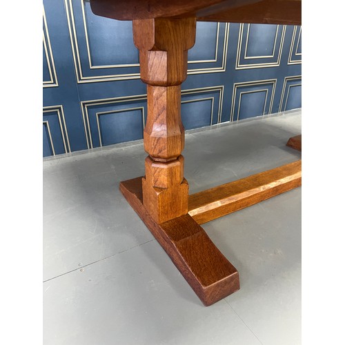 Robert Thompson Mouseman table & 6 chairs
