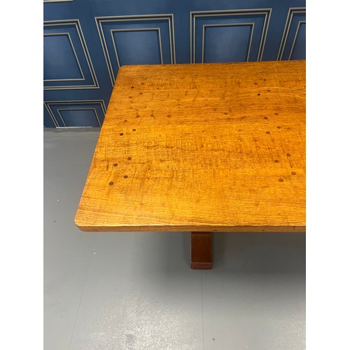 Robert Thompson Mouseman table & 6 chairs