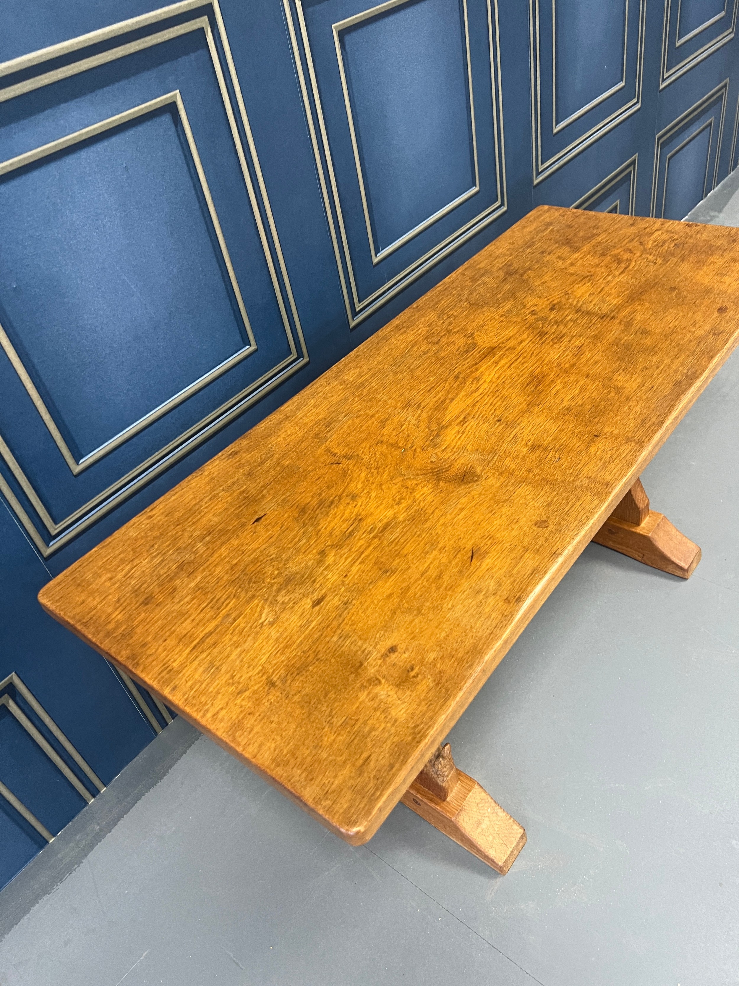 Robert Thompson apprentice wilf husthwaite squirrleman adzed oak top ...