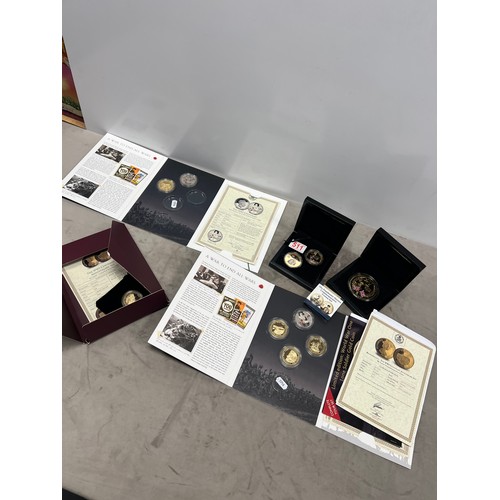 Box proof set the dambusters heroes commemorative crown set, Proof VE ...