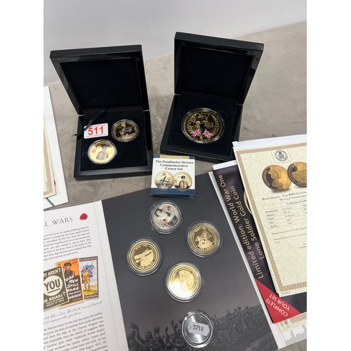 Box proof set the dambusters heroes commemorative crown set, Proof VE ...