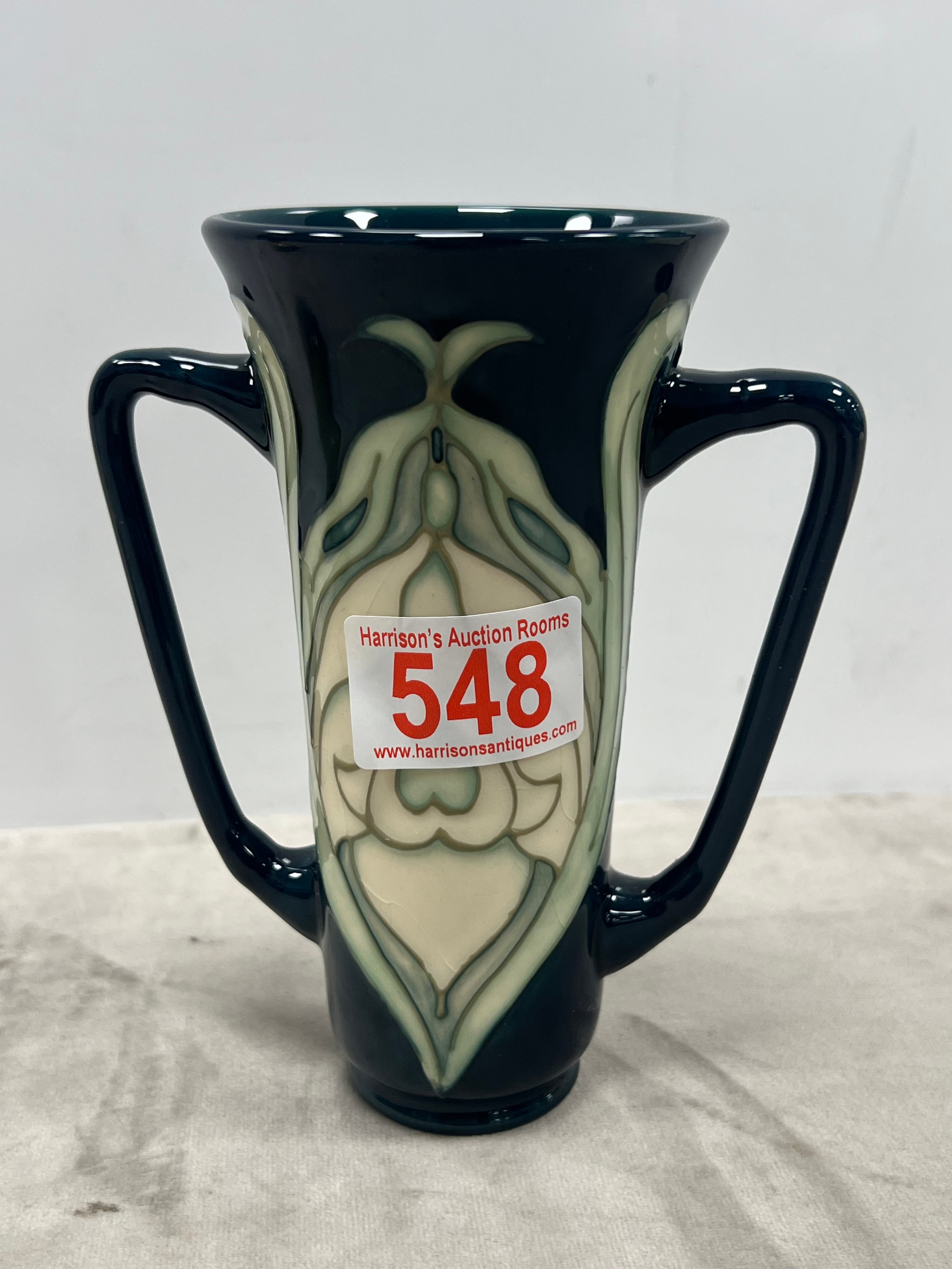 Moorcroft 2 Handled Vase