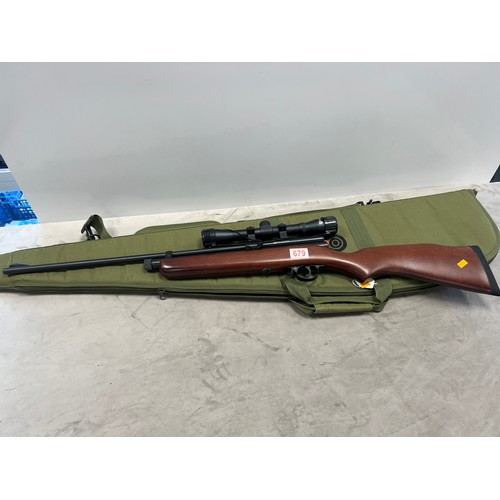 SMK X S78 CO2-177 Air rifle with scopein Bag
