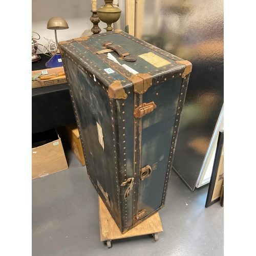 240 - Large vintage trunk