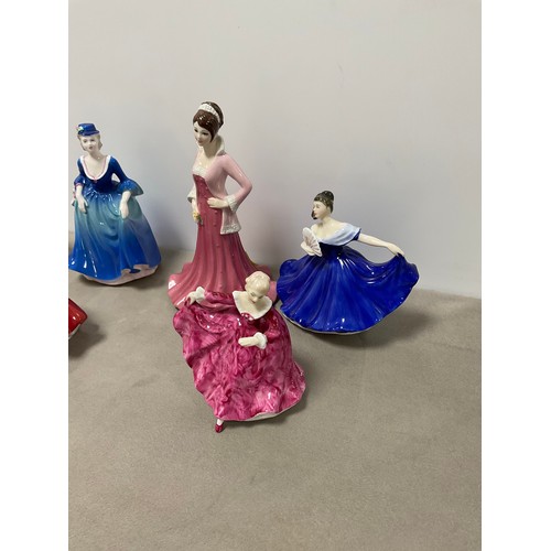22 - Six Royal Doulton figures