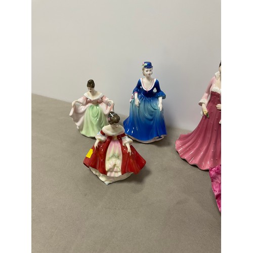 22 - Six Royal Doulton figures