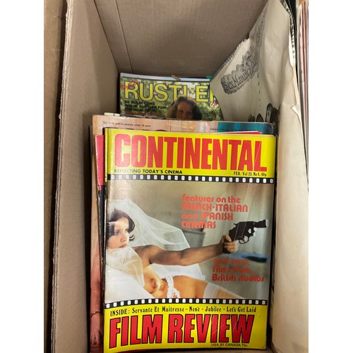 2 Boxes Adult Magazines