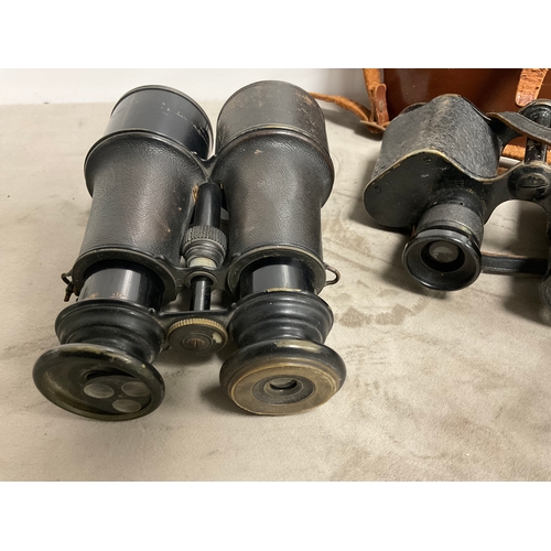 44 - 2 pair Vintage binoculars
