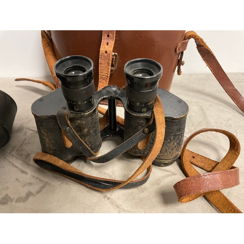 44 - 2 pair Vintage binoculars