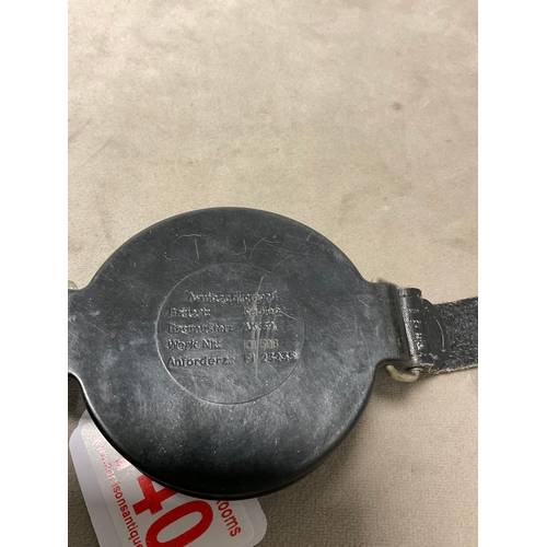 World War II German Luftwaffe air crew arm band compass model AK39