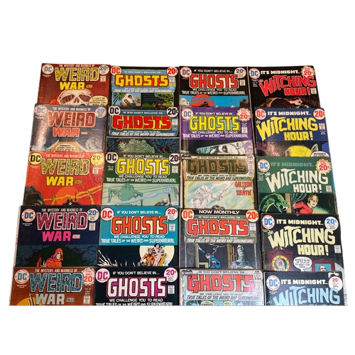 5 - A collection of 25 vintage superhero comics, mainly Marvel titles as shown, including horror related... 