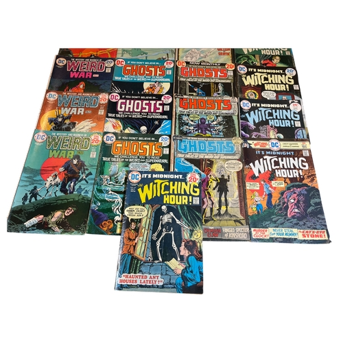 5 - A collection of 25 vintage superhero comics, mainly Marvel titles as shown, including horror related... 