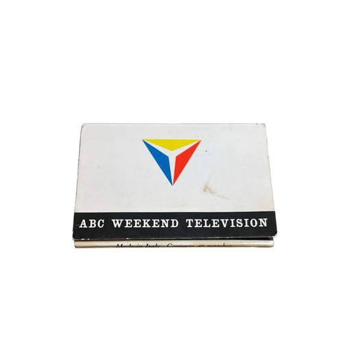 20 - A vintage 1961-1965 'The Avengers' (Patrick Macnee) ABC weekend television promotion giveaway matchb... 