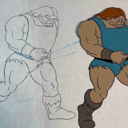 24 - Six original Filmation 'He-Man Masters Of The Universe' Motu art animation cels screen used, includi... 