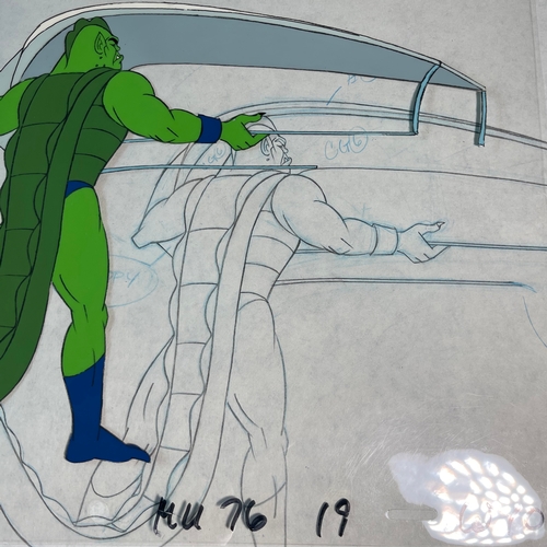 25 - Six original Filmation 'He-Man Masters Of The Universe' Motu art animation cels screen used, featuri... 