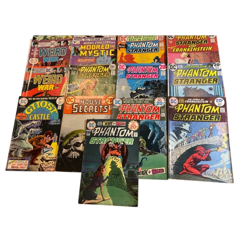 36 - A collection of 25 vintage mainly DC superhero comic books, featuring mixed titles including 'The Ph... 